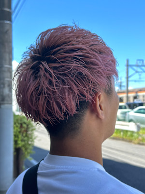 メンズブリーチカラー