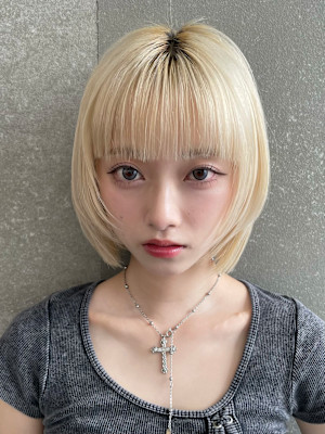 ［ショート/ショートヘア/丸みショート/ボブ/ショートボブ/