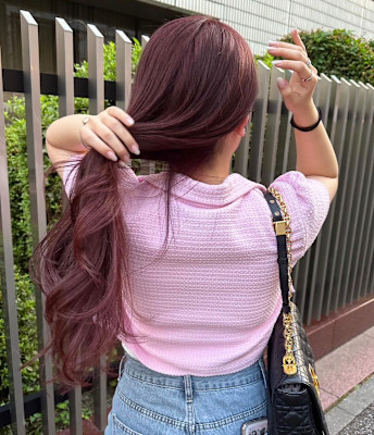 ブリーチなしダブルカラー/暖色カラー