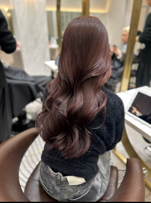 ブリーチなしダブルカラー/ブラウンカラー