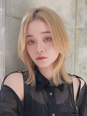 福岡で最もオーダーされたブリーチメニュー(ダブルカラー)