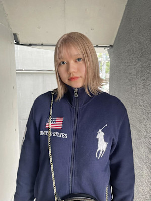 ミルクティーベージュ ミルクティーアッシュ　グレーベージュ