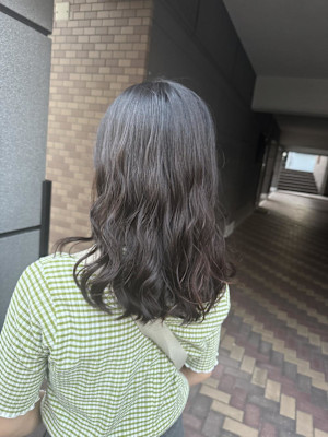 コテ風　デジタルパーマ