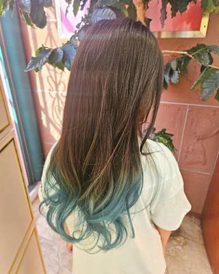 グラデーションカラー×みずいろ