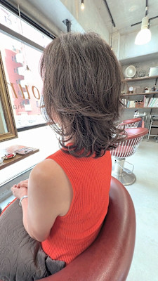 レイヤーカット＋巻き