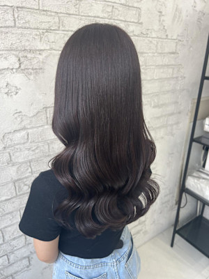 大人可愛い大人美人ピンクブラウン透明感池袋