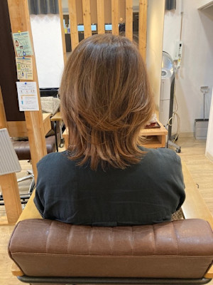 お客様髪質改善データ1351（バレーヤージュ）