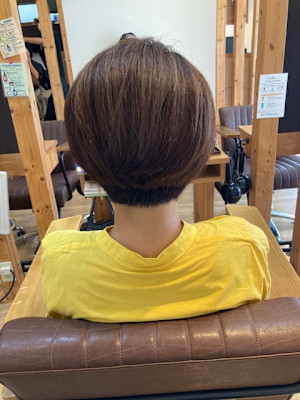 お客様髪質改善データ1349（白髪ぼかしカラー）