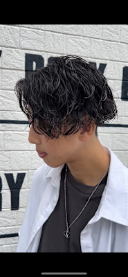 BUDDY BROWN×メンズパーマ