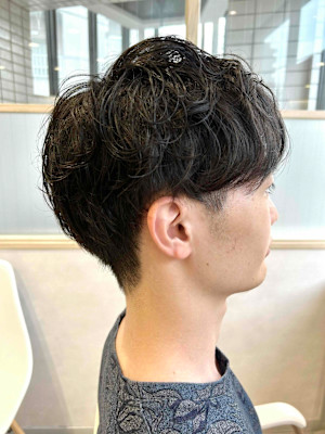 《ナチュラルウェーブパーマ》Ash高津店