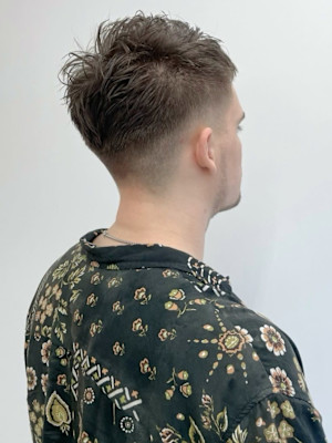 フェードカット　グラデーション　ベリーショート　クロップ