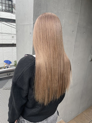 ミルクティーベージュ/ハイトーンカラー/ミルクティーアッシュ