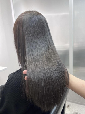 髪質改善ストレート