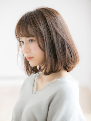 【monaco】ふんわりナチュラルボブ/面長/恵比寿/広尾