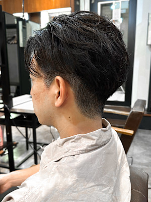 【IRIE 福岡】ニュアンスパーマ×センターパート