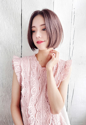 20代30代40代　ミセスツヤ髪イメチェン大人ボブ