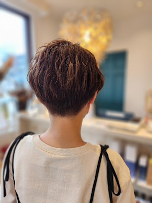 ハンサムショートアレンジ