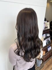 透明感くすみオリーブアッシュカラー 【藤枝/藤枝駅】