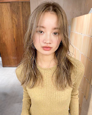 フェイスレイヤー/透明感カラー/20代/30代/中目黒