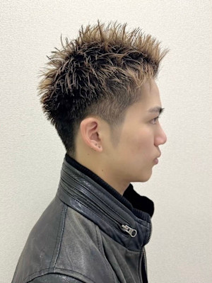 ハイトーンアップバング