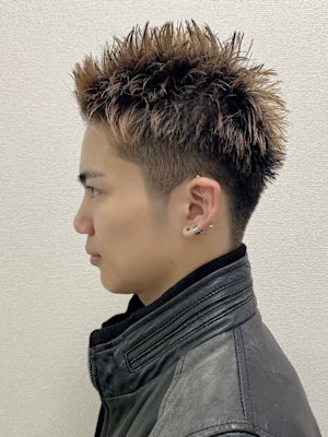 ハイトーンアップバング