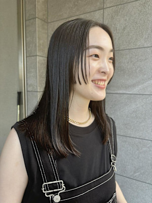 パツッとラインロングスタイル