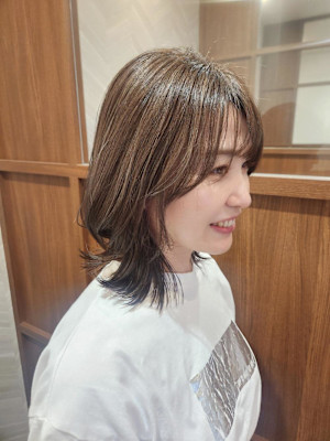 ハイライト～アッシュベージュ