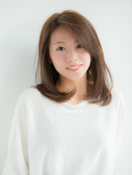 【monaco】前髪なし/面長補正/ふんわりミディ/広尾