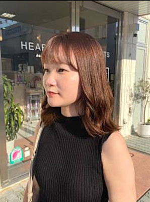 ワンメイクカラー／ブリーチなし／ブラウンカラー