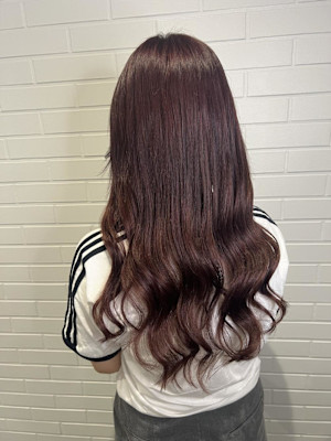 エクステ付けたまま表面カラー！