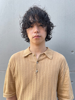 メンズ/メンズカット/ブリーチ/ダブルカラー/韓国/眉毛