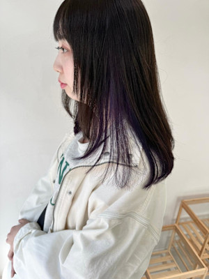 《花屋併設》グレージュ×ライラック　　