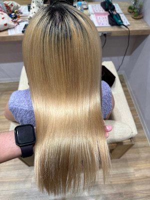 髪質改善ストレート/サラ艶ロング/縮毛矯正/ストレート