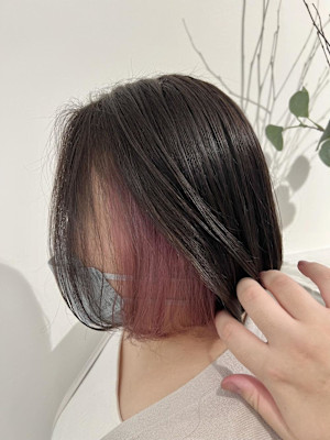 インナーカラー/ピンクバイオレット