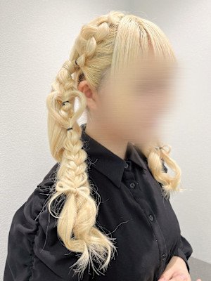 ライブ用ツインテール