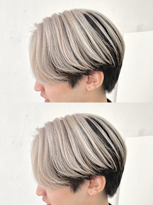 メンズアンブレラカラーホワイト