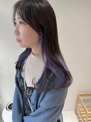 《花屋併設》インナー×ライラックカラー