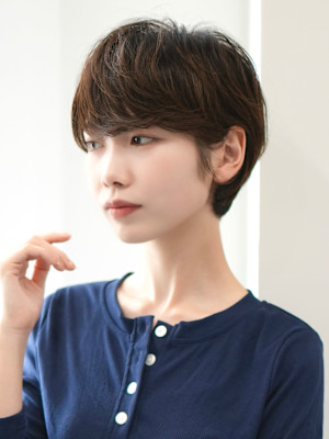 大人ふんわりショート