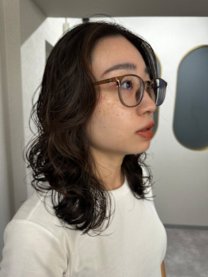 レイヤーパーマ『銀座×個室』