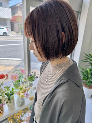 《花屋併設》ショートヘア     