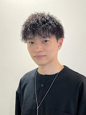 【平山明樹】ナチュラルスパイラルパーマ