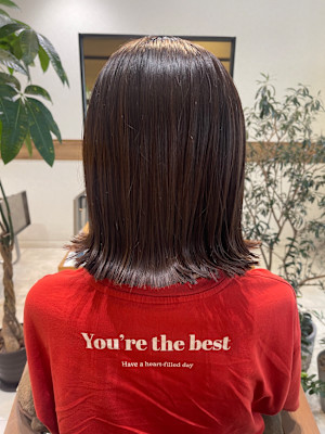 切りっぱなしボブ！