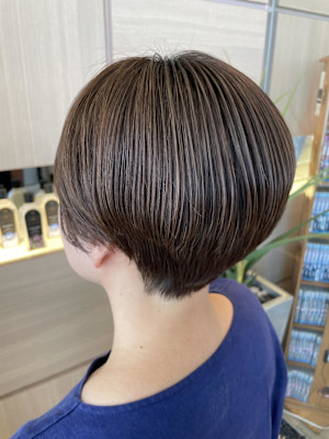 ツヤ髪ショートスタイル/Kurumi