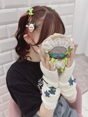 三つ編みハーフツイン＊まゆ