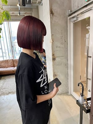 カシスピンクボブ