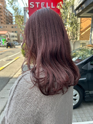 チェリーピンクカラー