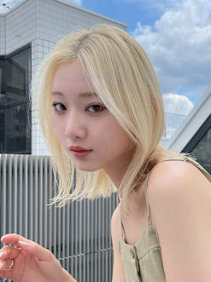 福岡で最もオーダーされたブリーチメニュー(ダブルカラー)