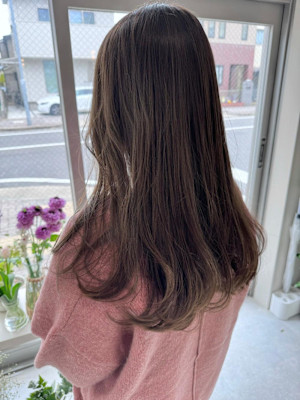 《花屋併設》艶カラー