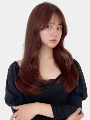 20代30代グレージュ髪質改善カラー韓国ヘア透明感