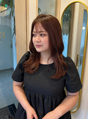 ピンクベージュ♪